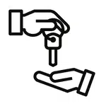 Illustration of a car on a hydraulic lift, commonly used in auto repair shops for maintenance and inspections.